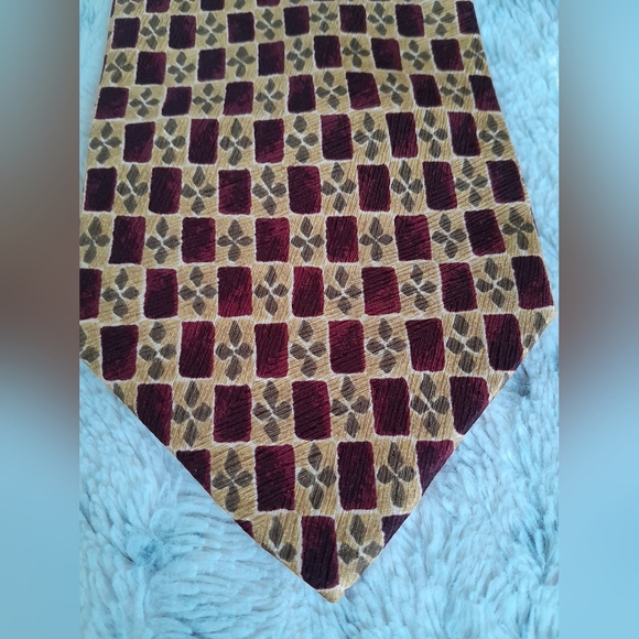 Made in italy Joseph abboud men's tie 100% silk - Picture 7 of 10